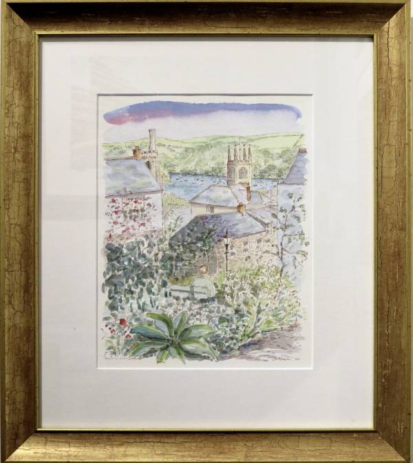 - a , Print by Jo Menhinick, measuring 25 x 20 cm (H x W) framed at 43 x 37 cm £225